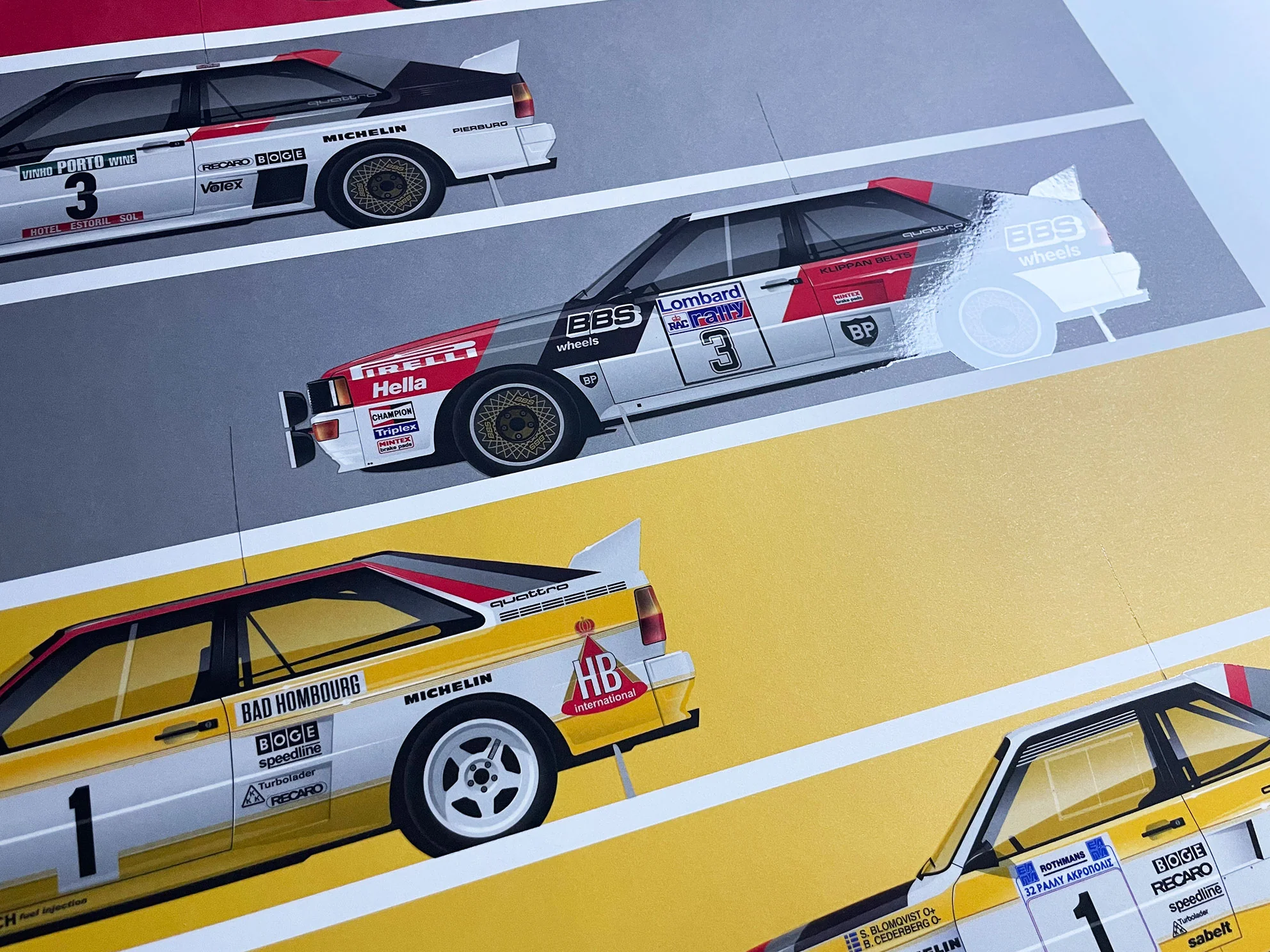 Audi Quattro Print — Graphic Story - Image 3