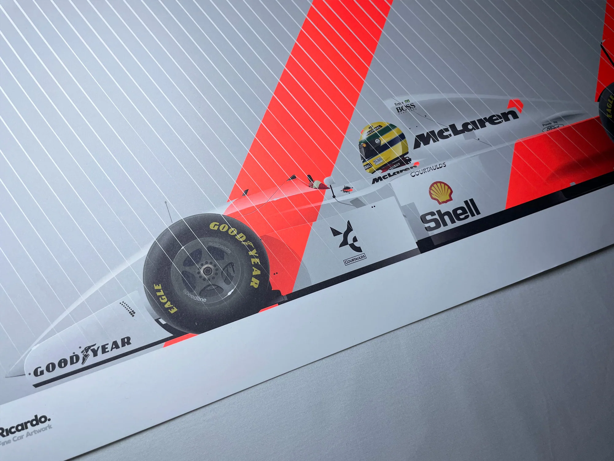 Ayrton Senna — Donington 1993 - Image 8
