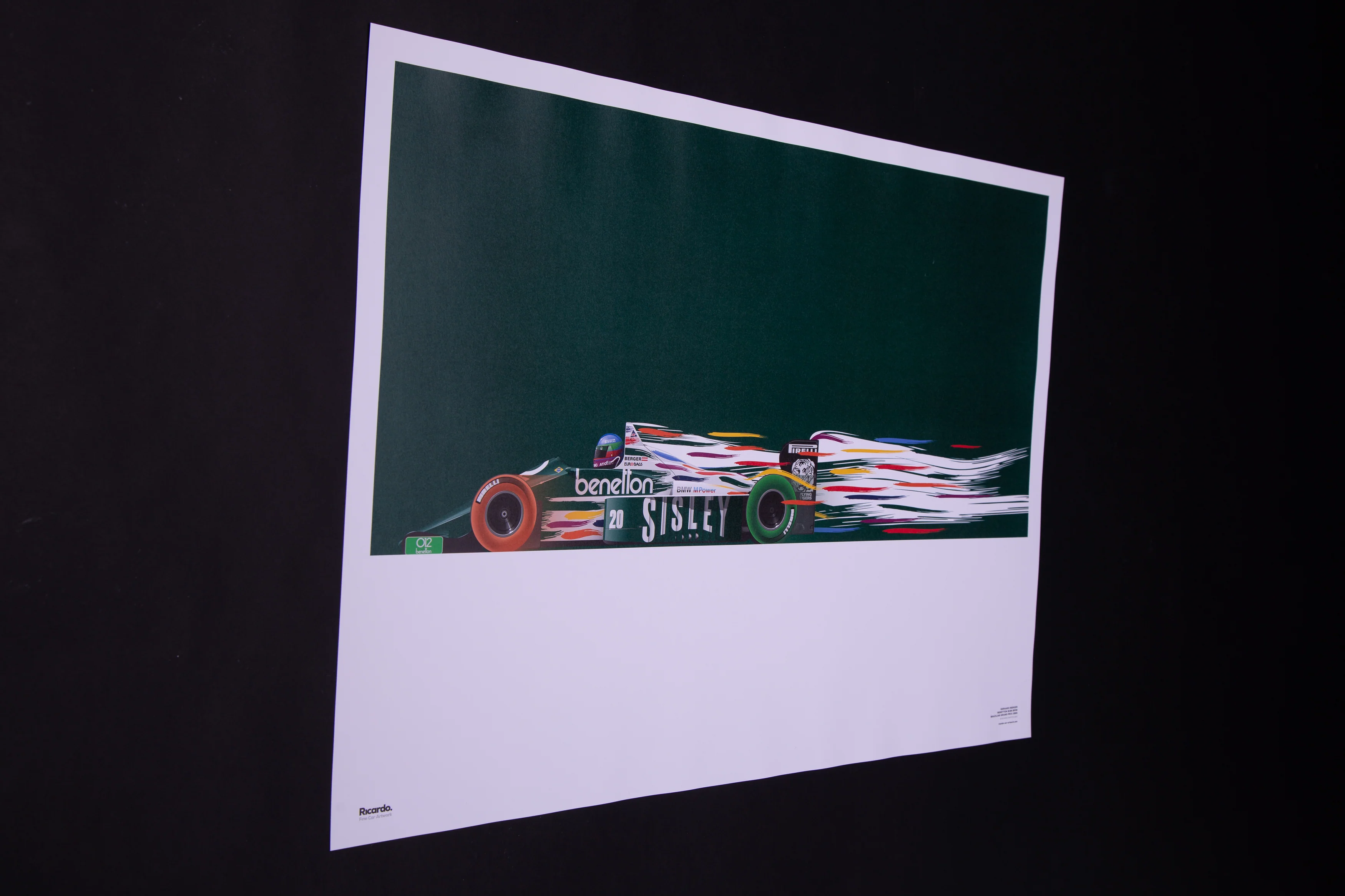Gerhard Berger, Benetton B186 BMW Brazilian Grand Prix 1986 - Image 7