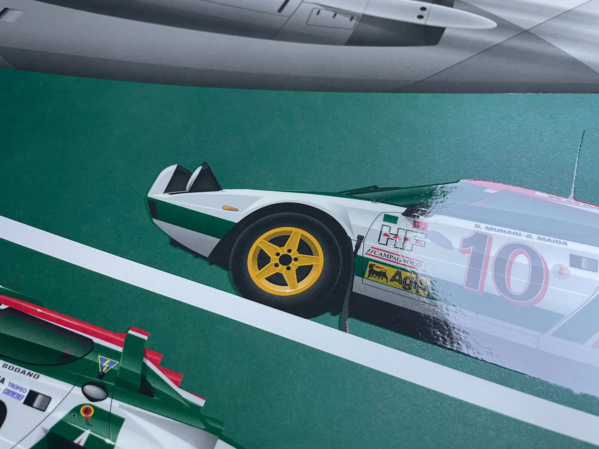 Grazie Alitalia Poster – Tribute Print | Rally Car Wall Art - Image 4