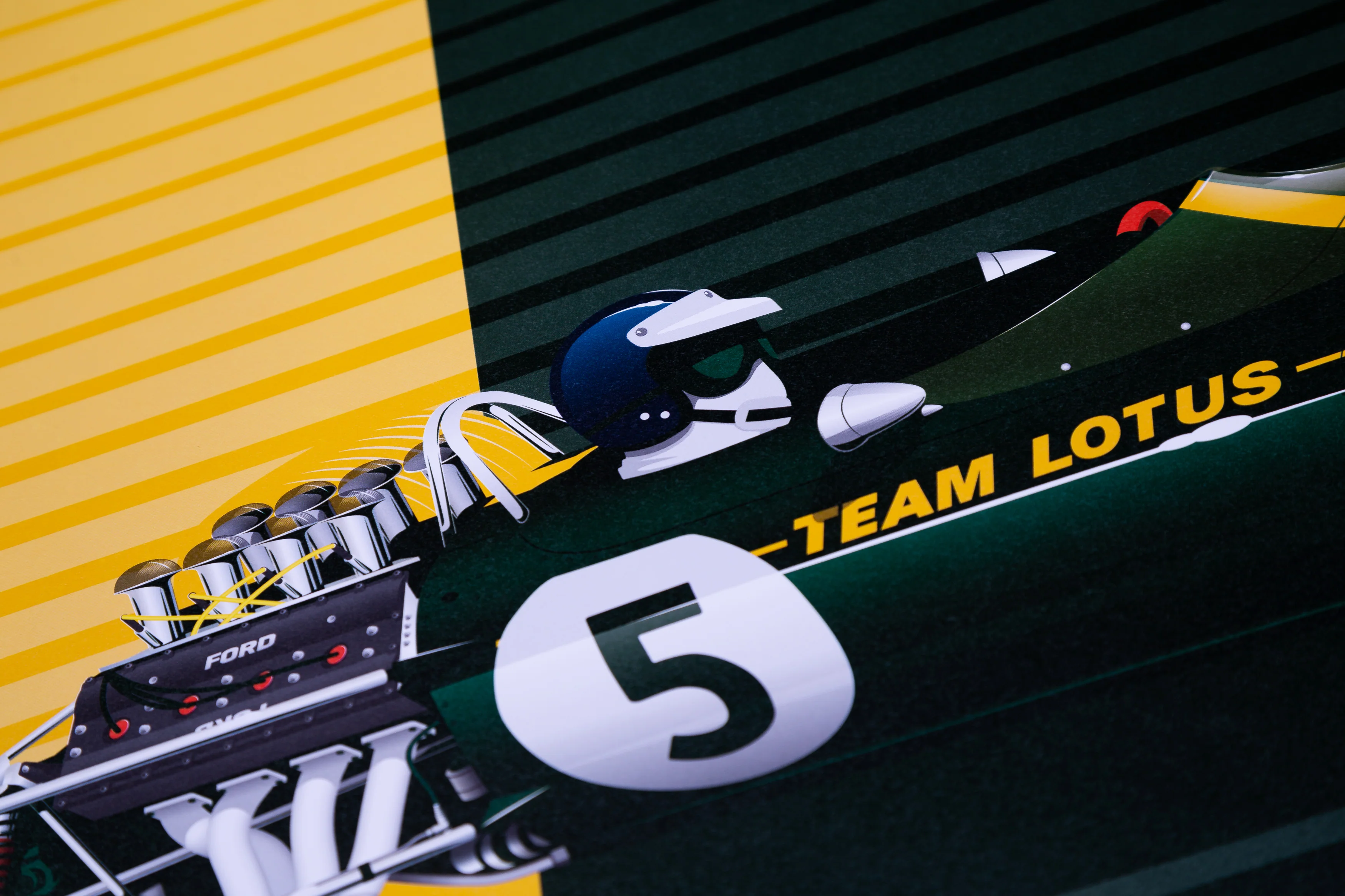 Jim Clark, Lotus 49 Ford Cosworth DFV - Image 2