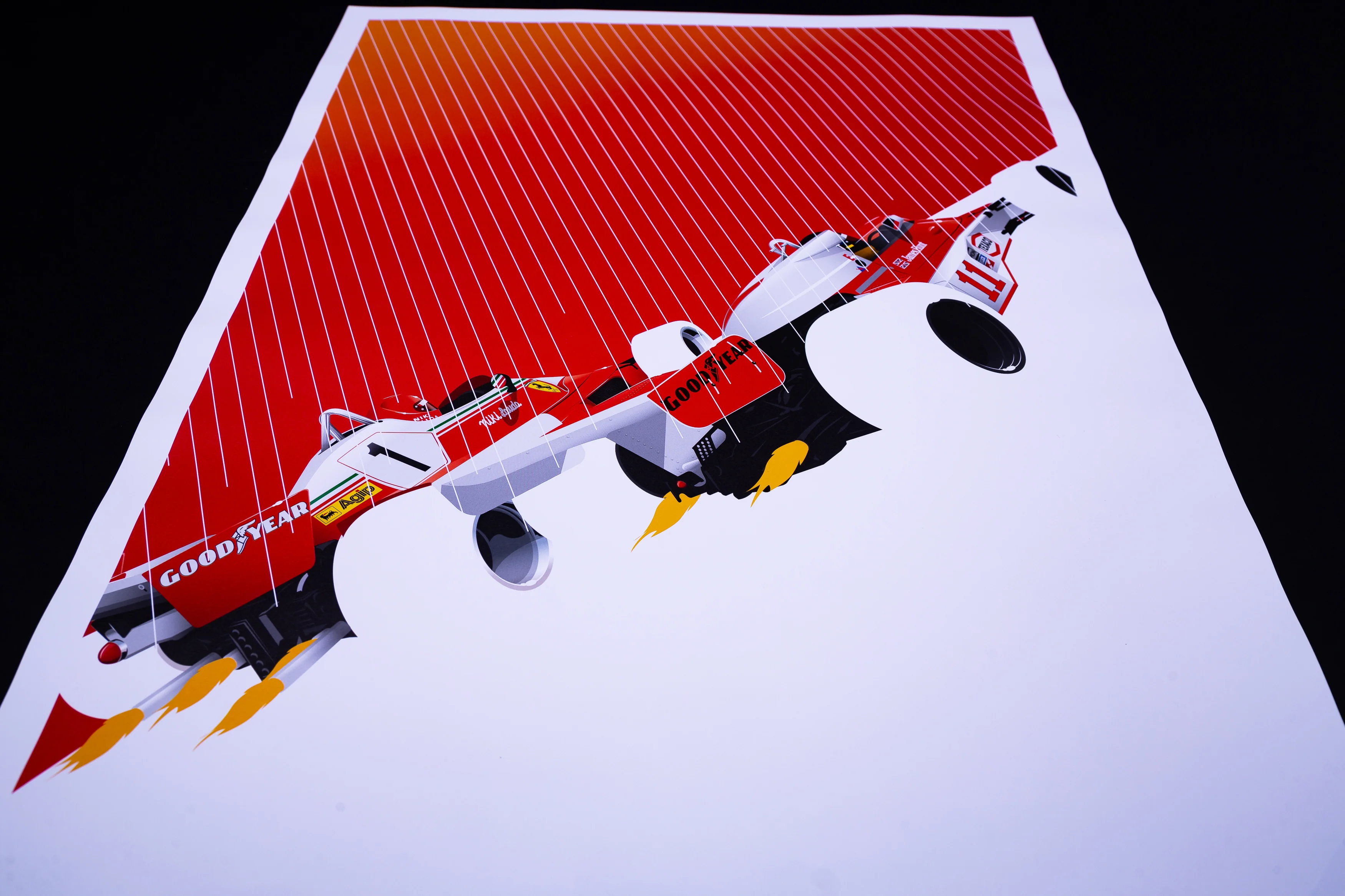 Mclaren M23 vs. Ferrari 312T2 - Hunt and Lauda duel - Image 3