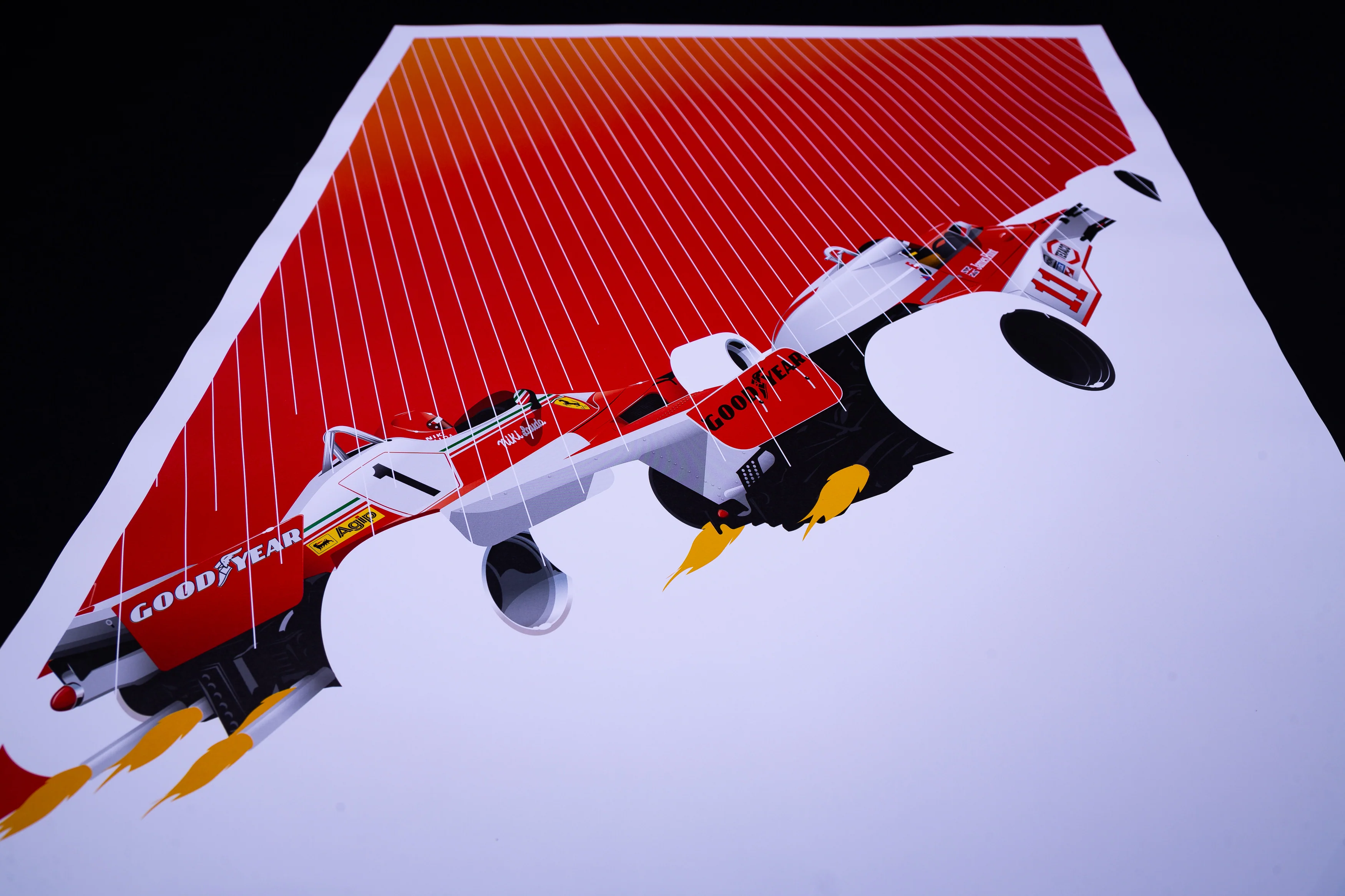 Mclaren M23 vs. Ferrari 312T2 - Hunt and Lauda duel - Image 5