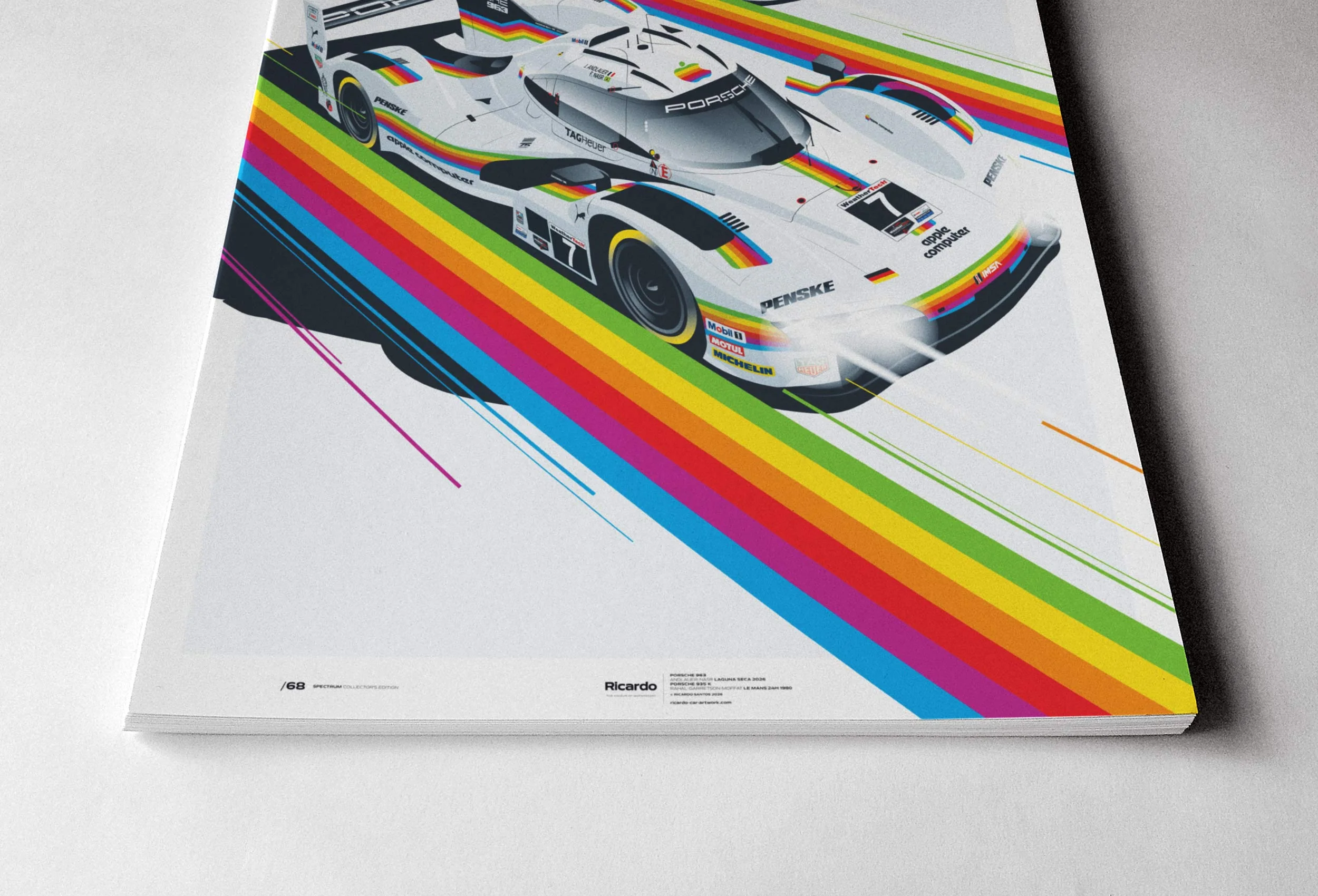 SPECTRUM — Porsche 935 & 963 Collector’s Edition Print - Image 3